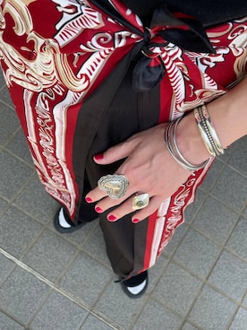 「アイテム（財布/小物）」を使った、るんるんさん（レディース・168cm・30代）の夏コーディネート