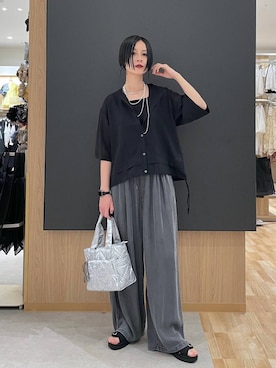 「ネックレス」｜るんるんさん（レディース・168cm）の春コーディネート