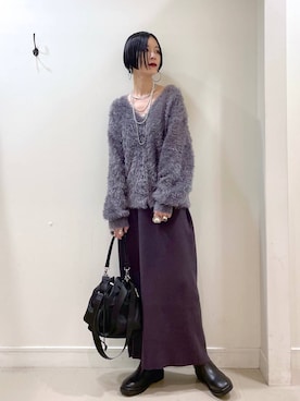 「アイテム（ワンピース）」を使った、るんるんさん（レディース・168cm・30代）の秋コーディネート