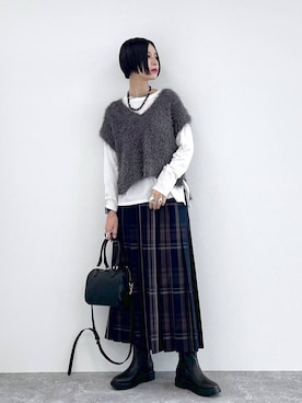 るんるんさん（レディース・168cm）の秋コーディネート