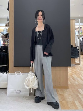 るんるんさん（レディース・168cm）の春コーディネート