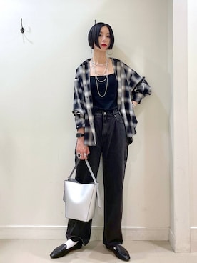 「アイテム（その他シューズ）」を使った、るんるんさん（レディース・168cm・30代）の夏コーディネート