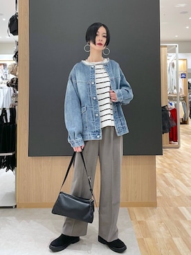 るんるんさん(レディース・168cm)の冬コーディネート