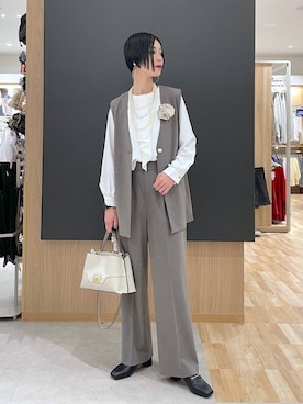 るんるんさん（レディース・168cm）の冬コーディネート