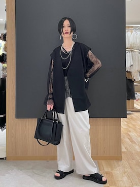 「GLOBAL WORK（グローバルワーク）のアイテム（シューズ）」を使った、るんるんさん（レディース・168cm）の春コーディネート