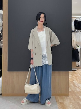 るんるんさん（レディース・168cm）の夏コーディネート