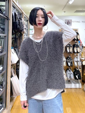 「アイテム（その他シューズ）」を使った、るんるんさん（レディース・168cm・30代）の秋コーディネート
