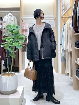 「アイテム（ワンピース）」を使った、るんるんさん（レディース・168cm・30代）の秋コーディネート