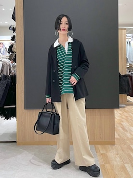 るんるんさん（レディース・168cm）の冬コーディネート