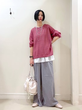 「アイテム（その他シューズ）」を使った、るんるんさん（レディース・168cm・30代）の秋コーディネート