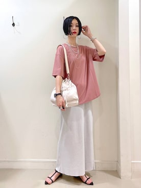 「アイテム（ブレスレット）」を使った、るんるんさん（レディース・168cm・30代）の夏コーディネート