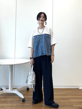 るんるんさん（レディース・168cm）の夏コーディネート