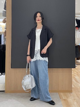 るんるんさん（レディース・168cm）の夏コーディネート