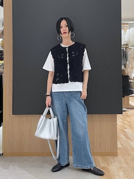 「GLOBAL WORK（グローバルワーク）のアイテム」を使った、るんるんさん（レディース・168cm）の夏コーディネート