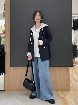 「ネックレス」｜るんるんさん（レディース・168cm）の秋コーディネート
