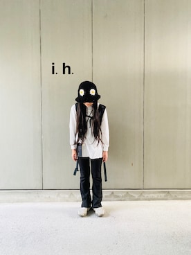 「Loueme（ルエム）のアイテム」を使った、ihiさん（キッズ・130cm）の秋コーディネート