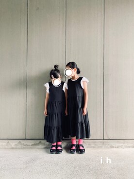 ihiさん（キッズ・128cm）の春コーディネート