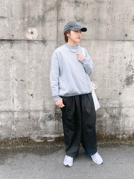 「Veritecoeur（ヴェリテクール）のアイテム」を使った、yu-koさん（レディース・157cm）の春コーディネート