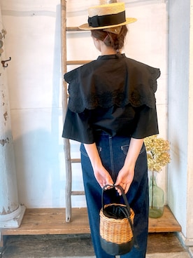 「Veritecoeur（ヴェリテクール）のアイテム」を使った、yu-koさん（レディース・157cm）の春コーディネート