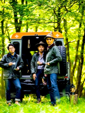 「Danner（ダナー）のアイテム（その他シューズ）」を使った、Atsushi さん（メンズ・175cm）の夏コーディネート