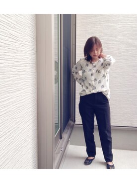 「虎柄」｜yasukoさん（レディース・155cm）の秋コーディネート