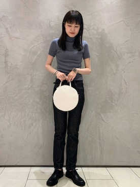 「アニエスベー」｜agnes b. 新宿伊勢丹店さん（レディース・170cm）の夏コーディネート