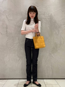 「アニエスベー」｜agnes b. 新宿伊勢丹店さん（レディース・170cm）の夏コーディネート