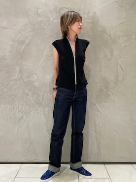 「アニエスベー」｜agnes b. 新宿伊勢丹店さん（レディース・160cm）の夏コーディネート