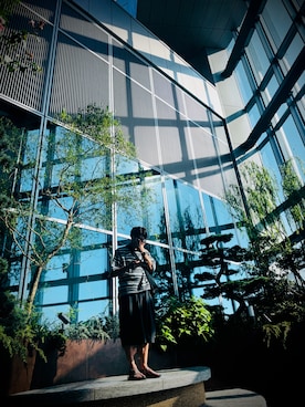 「POLYPLOID（ポリプロイド）のアイテム」を使った、THE 1987さん（メンズ・172cm）の秋コーディネート