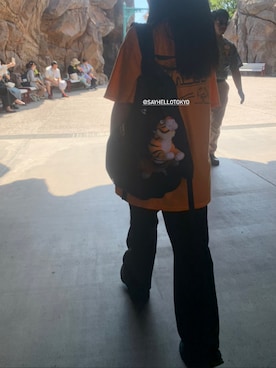 「SAYHELLO（セイハロー）のアイテム」を使った、Ⓜ️さん（レディース・155cm）の夏コーディネート