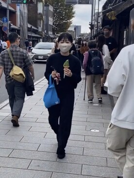 「ice.（アイス）のアイテム」を使った、Ⓜ️さん（レディース・155cm）の秋コーディネート