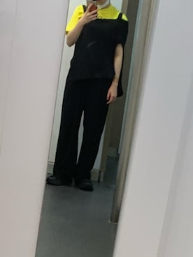 「AKIRANAKA（アキラナカ）のアイテム」を使った、Ⓜ️さん（レディース・155cm）の夏コーディネート