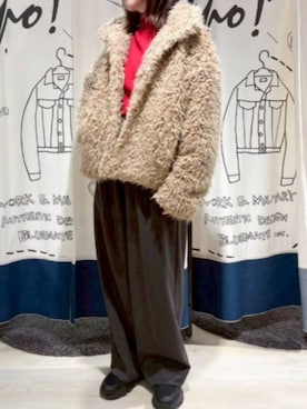 「cepo（セポ）のアイテム」を使った、cepo公式さん（レディース・156cm）の秋コーディネート