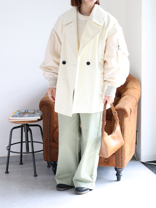 フェイクレザーワンハンドルショルダーバッグ
