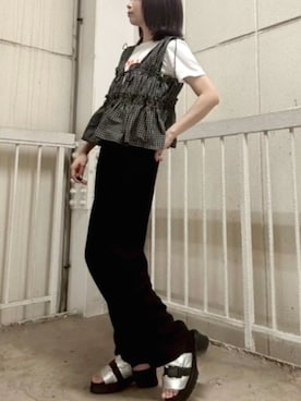 cepo公式さん（レディース・163cm）の夏コーディネート