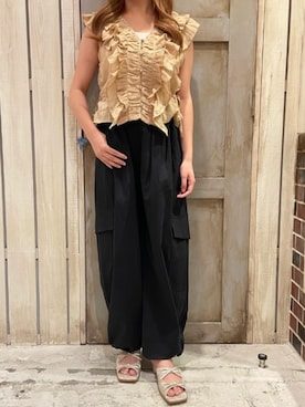 cepo公式さん（レディース・156cm）の夏コーディネート