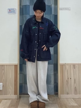 「cepo（セポ）のアイテム」を使った、cepo公式さん（レディース・160cm）の冬コーディネート