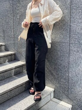 cepo公式さん(レディース・157cm)の夏コーディネート