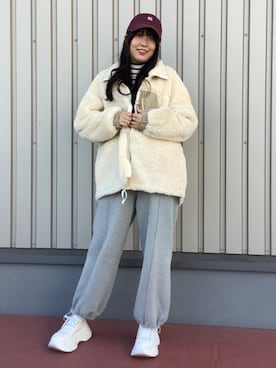 「cepo（セポ）のアイテム」を使った、cepo公式さん（レディース・162cm）の秋コーディネート