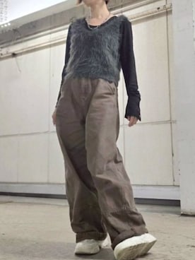 「アイテム（アンサンブル）」を使った、cepo公式さん（レディース・153cm）の秋コーディネート