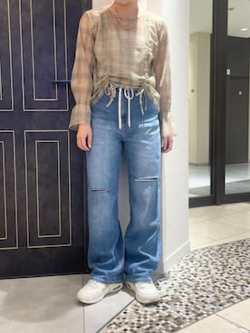 cepo公式さん（レディース・157cm）の春コーディネート