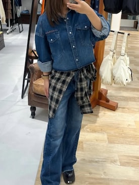 cepo公式さん（骨格ナチュラル・レディース・155cm）の秋コーディネート