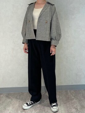 cepo公式さん(レディース・154cm)の秋コーディネート