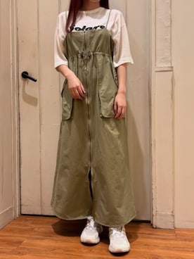 「ロゴニット」｜cepo公式さん（レディース・153cm）の夏コーディネート