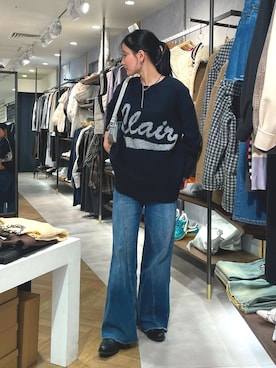 「cepo（セポ）のアイテム（バッグ）」を使った、cepo公式さん（レディース・160cm）の冬コーディネート