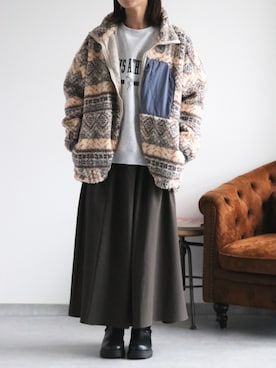 「cepo（セポ）のアイテム」を使った、cepo公式さん（レディース・158cm）の秋コーディネート