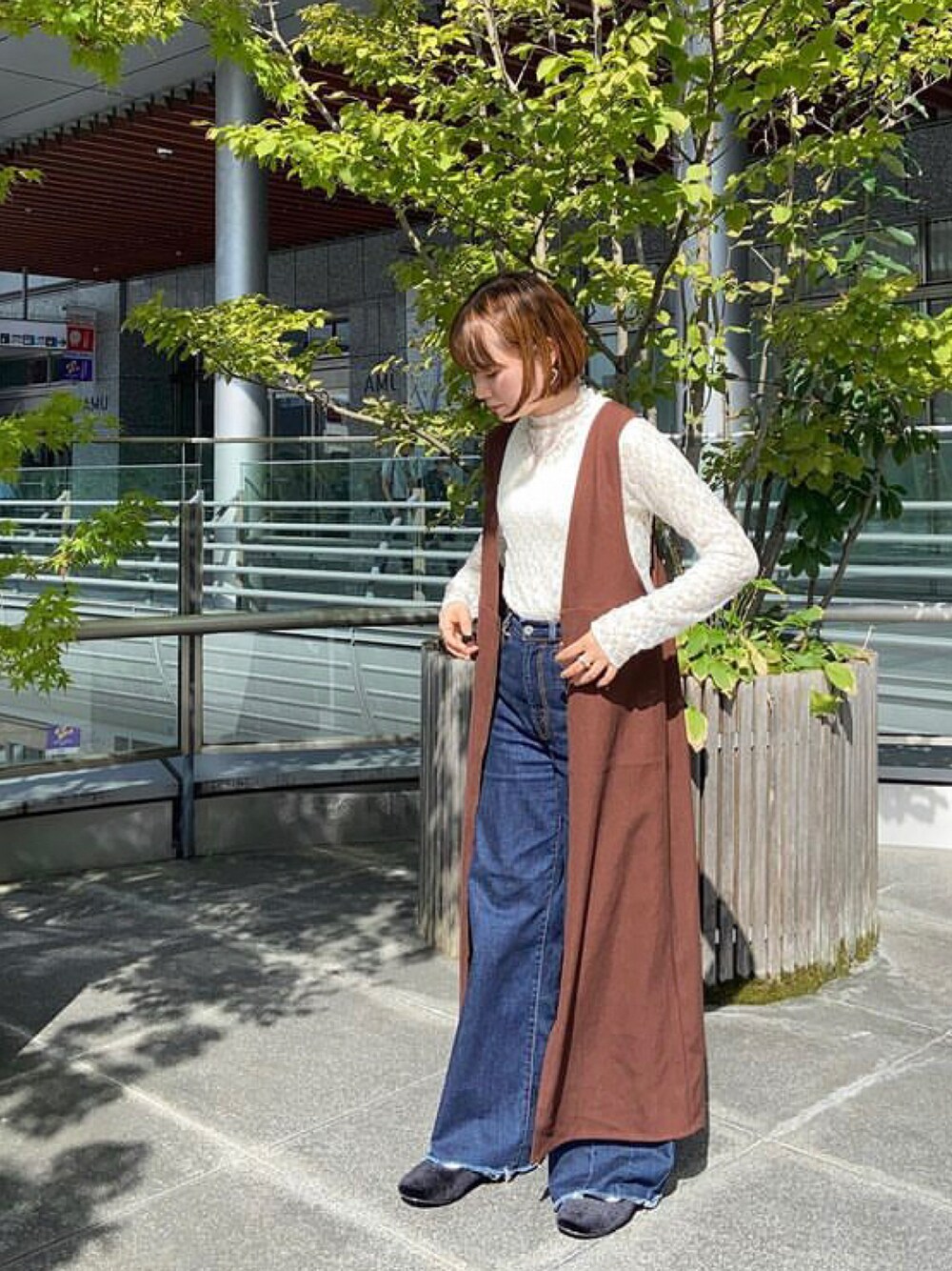 cepo（セポ）の「シアーレースハイネックロンTee（Tシャツ