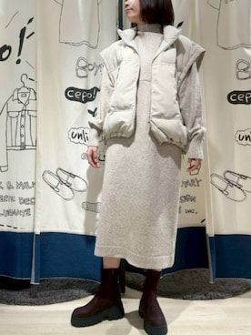 「冬コーデ」｜cepo公式さん（レディース・163cm）の冬コーディネート