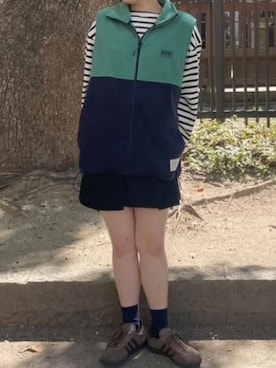 「DISCUS（ディスカス）のアイテム」を使った、cepo公式さん（レディース・157cm）の秋コーディネート