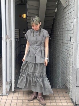 cepo公式さん（レディース・157cm）の夏コーディネート